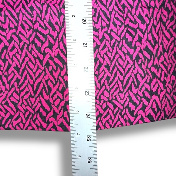 VINCE CAMUTO Ikat Print Cowl Neck Sleeveless Top - XL Wild Petunia - Picture 12 of 12